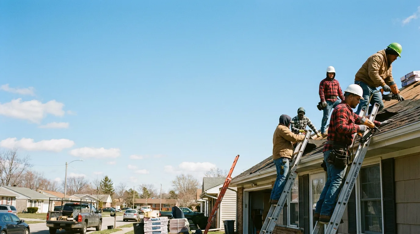 Roofing in Ojibwa, WI near me